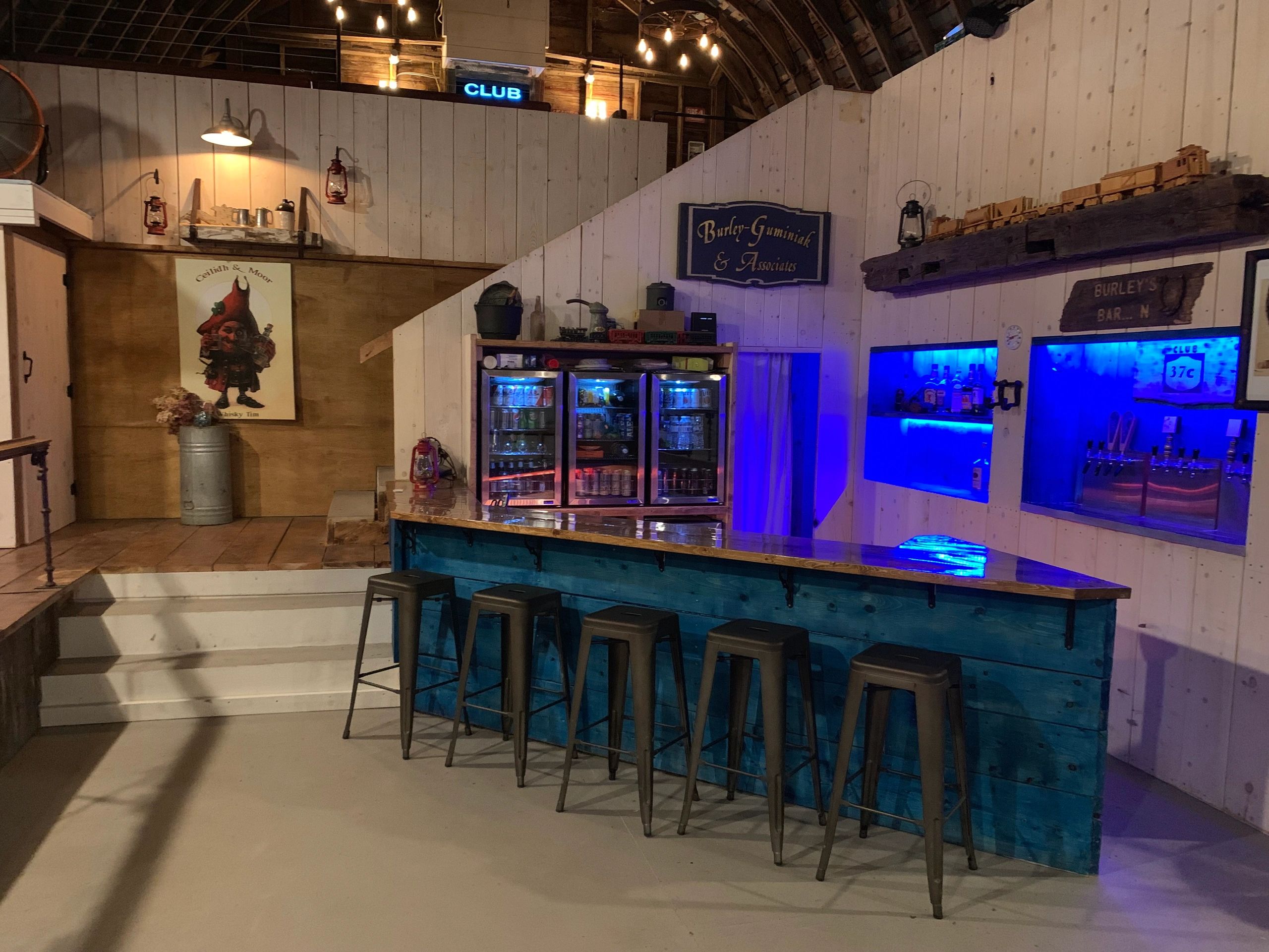 Set-up for a special event